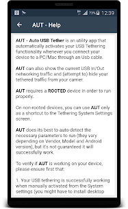 AUT – Auto USB Tether MOD APK ROOT REQUIRED (Unlocked) 3