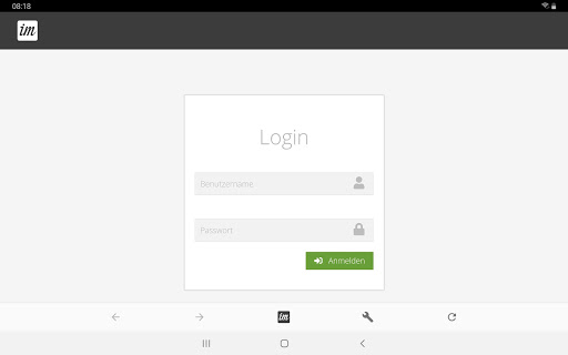 Android application Instituts-Manager screenshort
