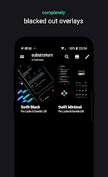 Swift Minimal for Samsung - Substratum Theme