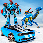 Cover Image of Download US police Robot car transmute shooting game 1.1 APK