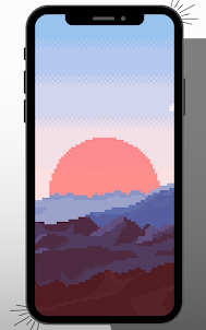 Pixel-Hintergrundbild