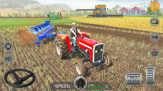 Farmland Tractor Farming Games