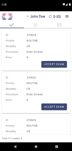 Nanox Marketplace Screen 2