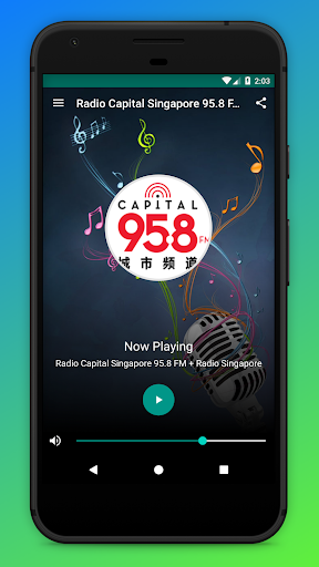 Android application 95.8 Capital FM Singapore App screenshort