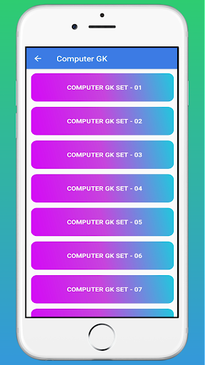 Android application GK In Hindi screenshort