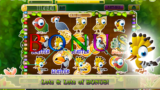 777 Amazon Bird Slot Machine Screen 3