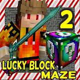 Lucky Block Maze 2 icon