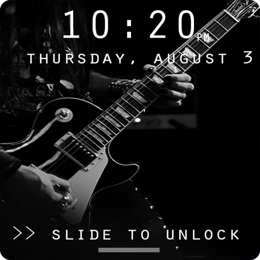Guitarist Lock Screen logo