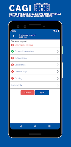 CAGI - Visiting Delegates Screen 3