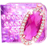 Pink Diamond Glitter Keyboard icon