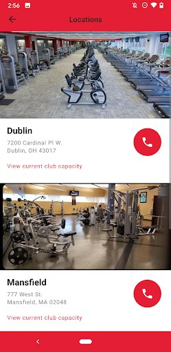 Cardinal Health Fitness Center Screen 3