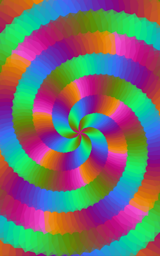 Screenshot of Hypnotic Mandala Wallpaper