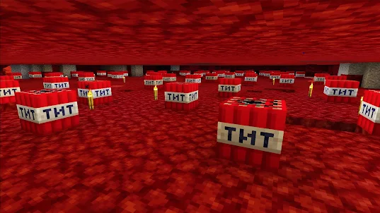 Mod-TNT blocks for Minecraft
