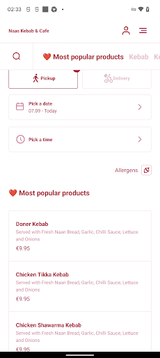 Naas Kebab & Cafe Screen 3
