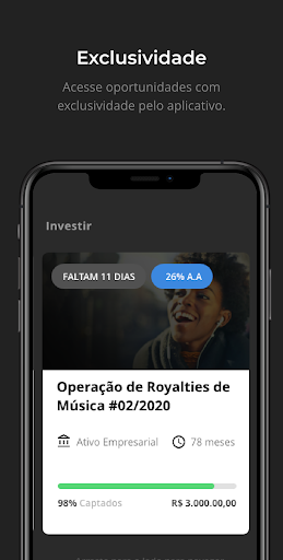 Android application Hurst Capital screenshort