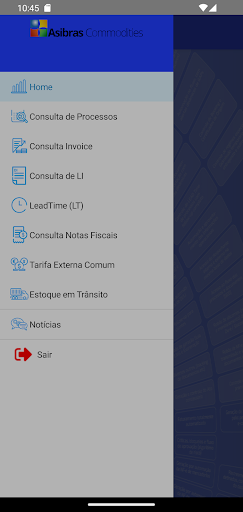 Android application Asibras screenshort
