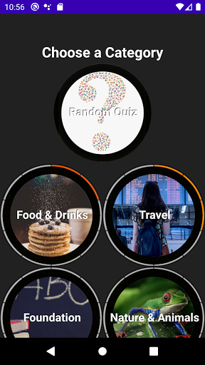 Android application Swedish Vocabulary screenshort