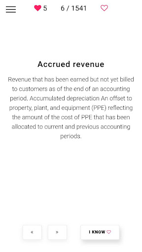 Android application A2 Finance CFA® Exam Glossary screenshort