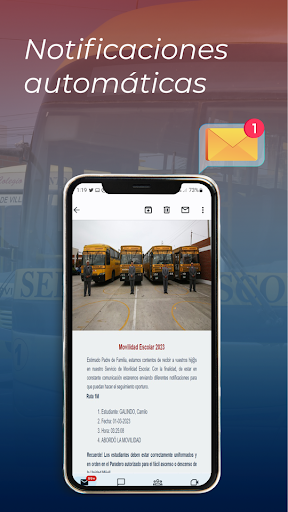 Android application Movilidades SDCH screenshort