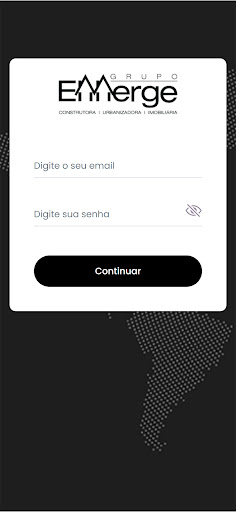 Android application Emerge - Área do Cliente screenshort