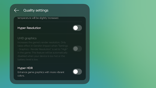 Screenshot of Graphics Enhancement Service