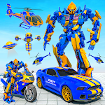 Cover Image of 下载 Grand Robot Car Transform Game  APK