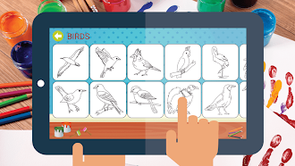 Game screenshot Coloring book for kids hack