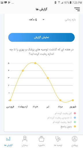 بهزی درمانگر - Behzee Pros Screen 2