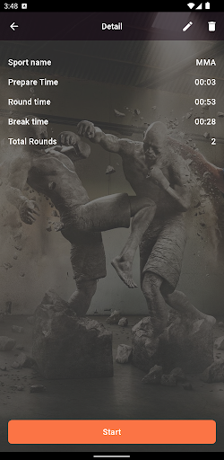 Timer Sport (Martial Art ) Screen 2