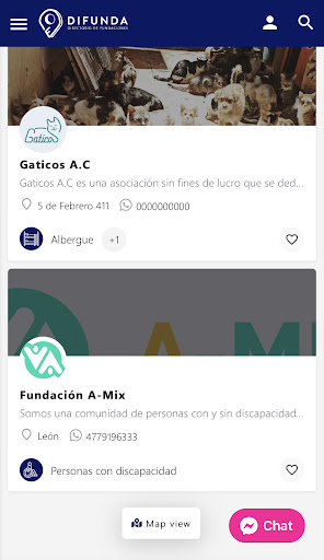 DIFUNDA Screen 2