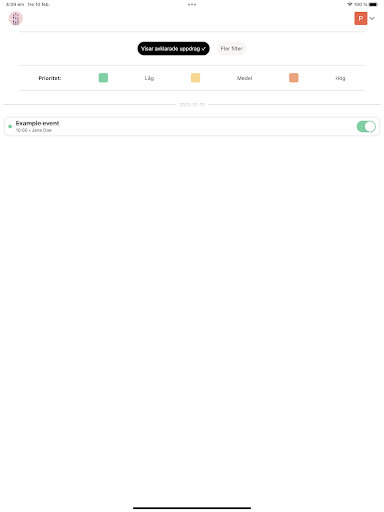 Signifikans Screen 3