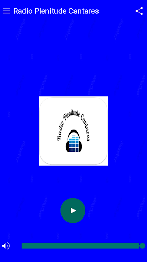 Android application Rádio Plenitude Cantares screenshort
