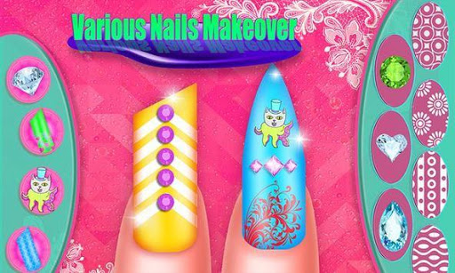 Nail Art Makeover Salon – Girls Fashion Games 2020