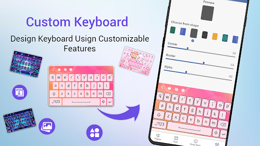 Custom Photo Keyboard