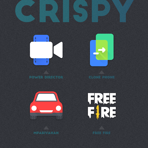 Crispy Icon Pack - Personalization - apps