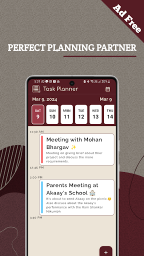 Task Planner ToDo-Plan-Remind