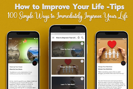 Android application How to Improve Your Life -Tips screenshort