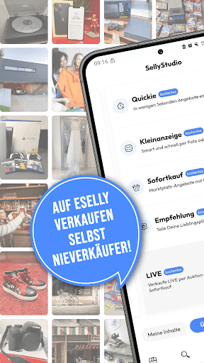 Android application eSelly: Verkaufen & Kaufen screenshort