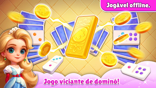 Domino Isle Adventures Captura de Tela do Jogo Android 1