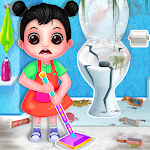Home Clean Up Girl Game