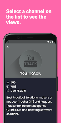 youTRACK Screen 2