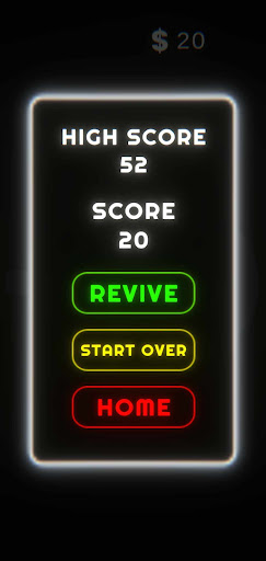 Android application MoveTheSquare screenshort