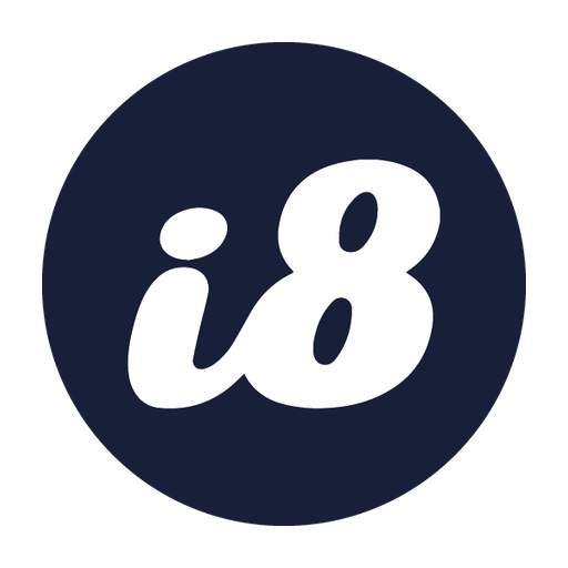 i8 - Live, Connect & Share logo