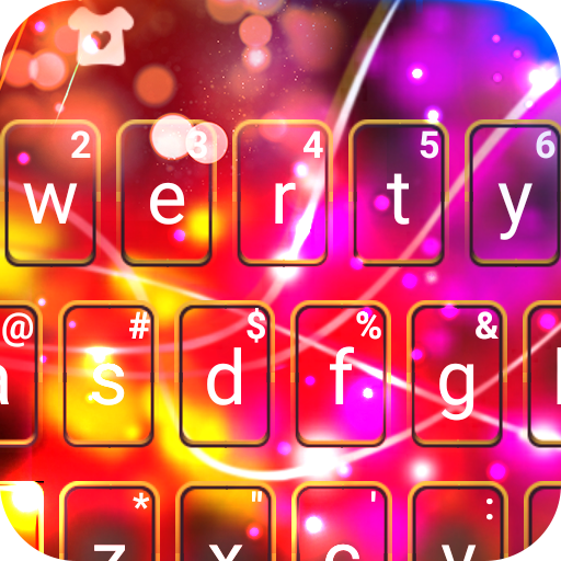 Electric Tech Keyboard Theme  Icon
