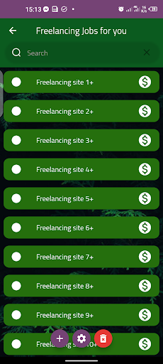 Android application Make money online screenshort