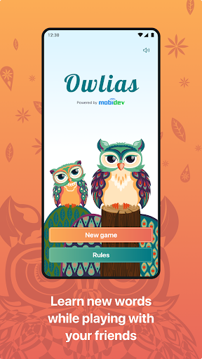 Android application Owlias screenshort