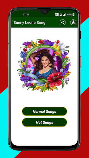 Android application Sunny Leone Video Songs screenshort