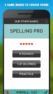 Spelling Pro! (Premium) Snímek obrazovky