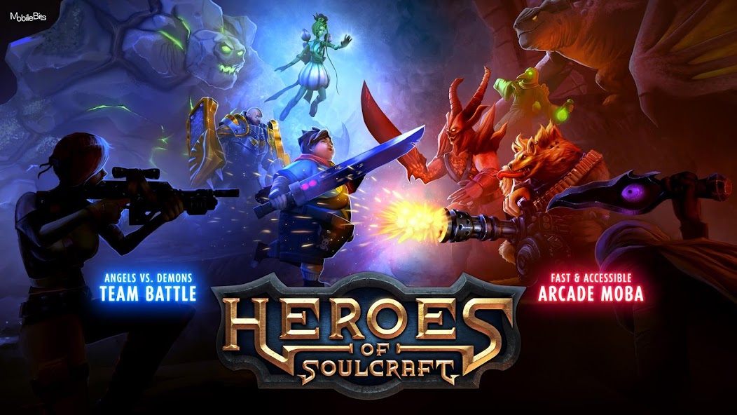 Heroes of SoulCraft - MOBA banner