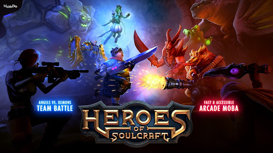 Heroes of SoulCraft - MOBA 2.0.1 APK + Mod (Unlimited money) for Android